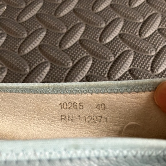 Unique Jigsaw Leather Flats size 40 - Picture 7 of 12